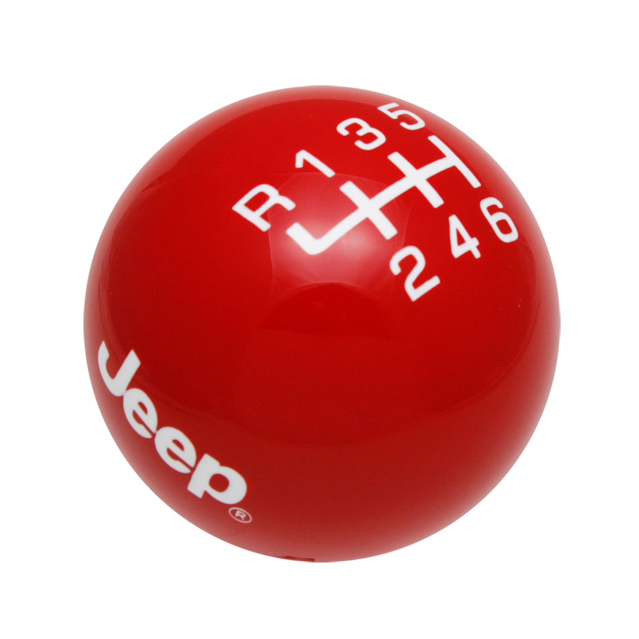 Red knob with White graphics