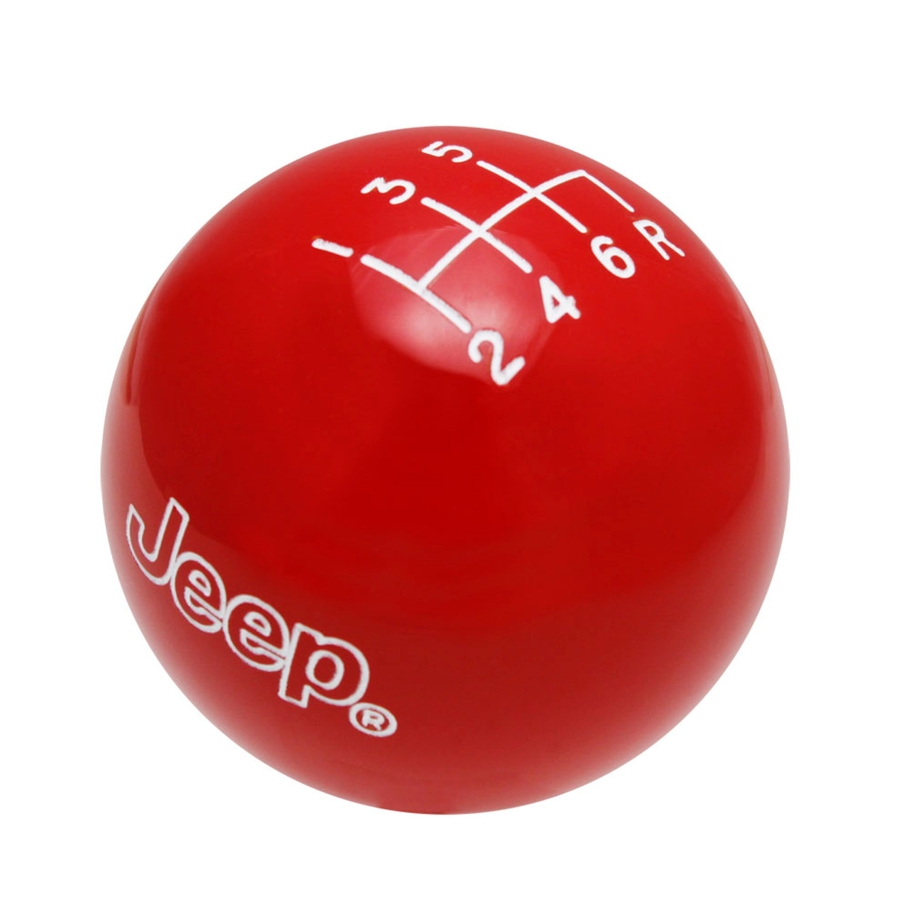 Red knob with White graphics