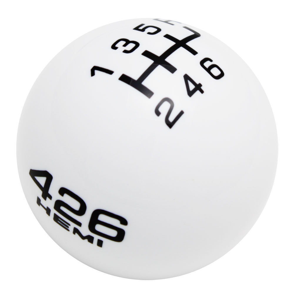 426 Hemi Logo Shift Knob with Inlaid Shift Pattern