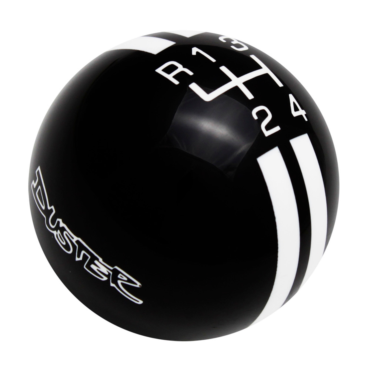 Black knob with White graphics