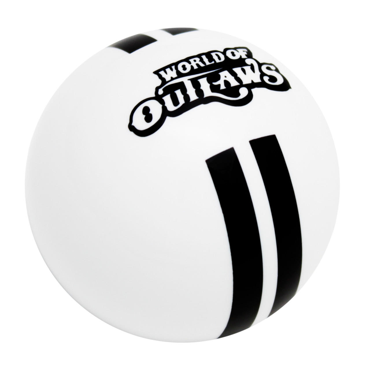 World of Outlaws Logo Rally Stripe Shift Knob