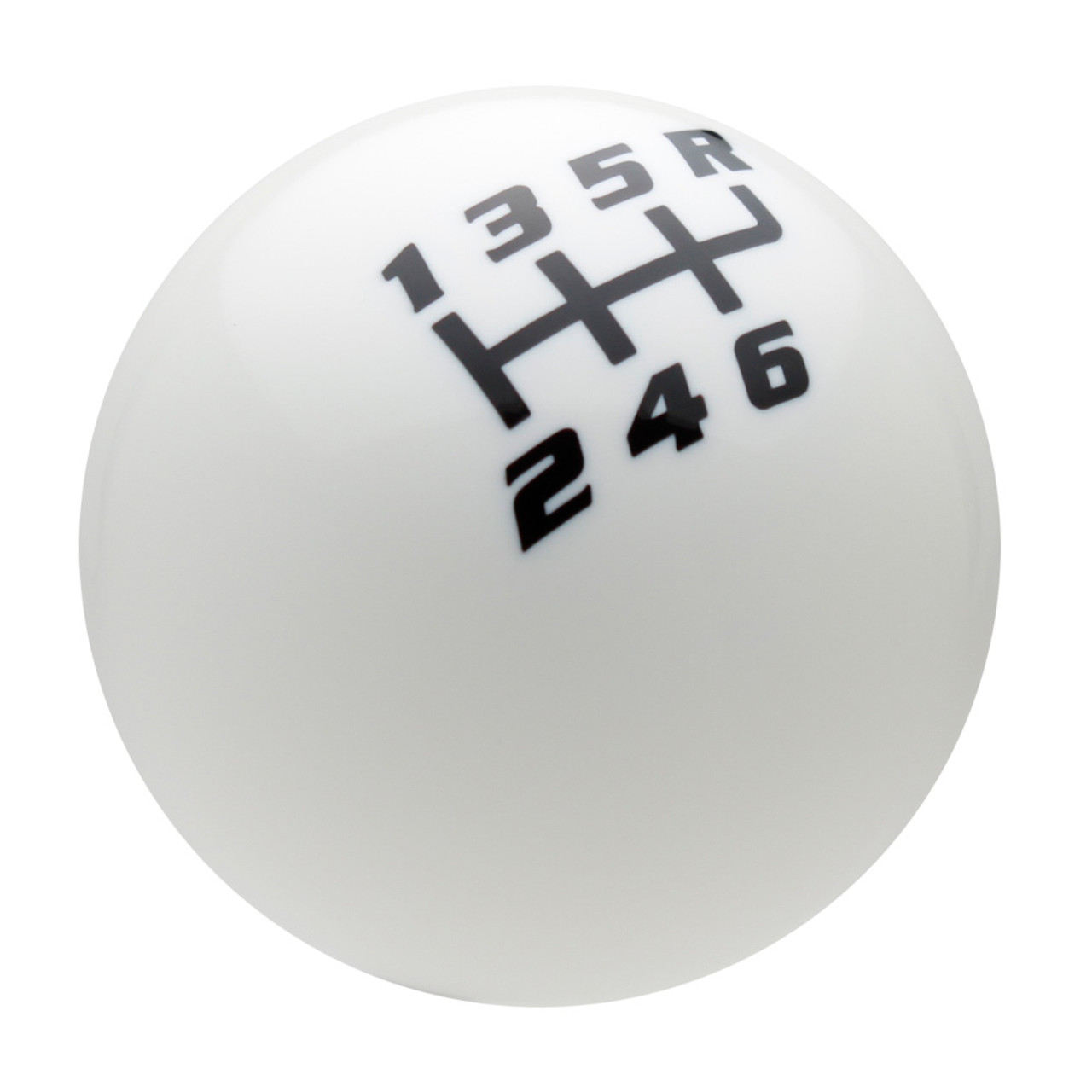 White / Black Competition Shift Pattern Shift Knob