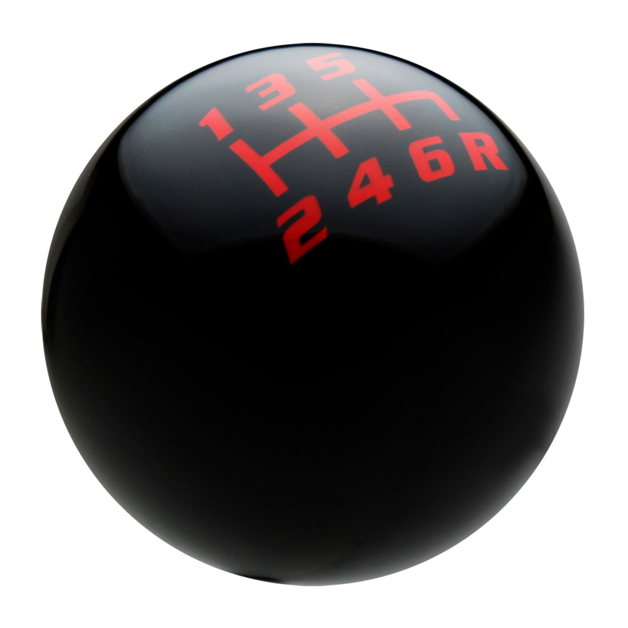 Black / Red Competition Shift Pattern Shift Knob