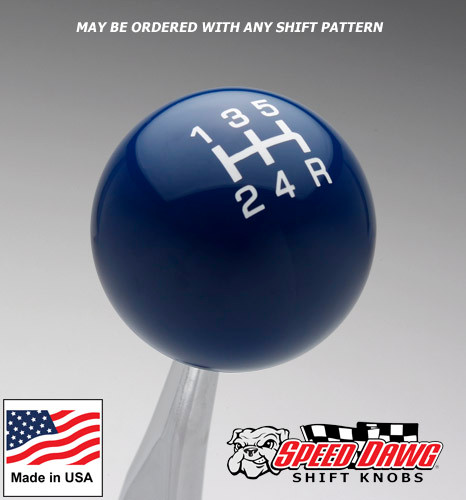 Dark Blue / White Pro Series Shift Knob