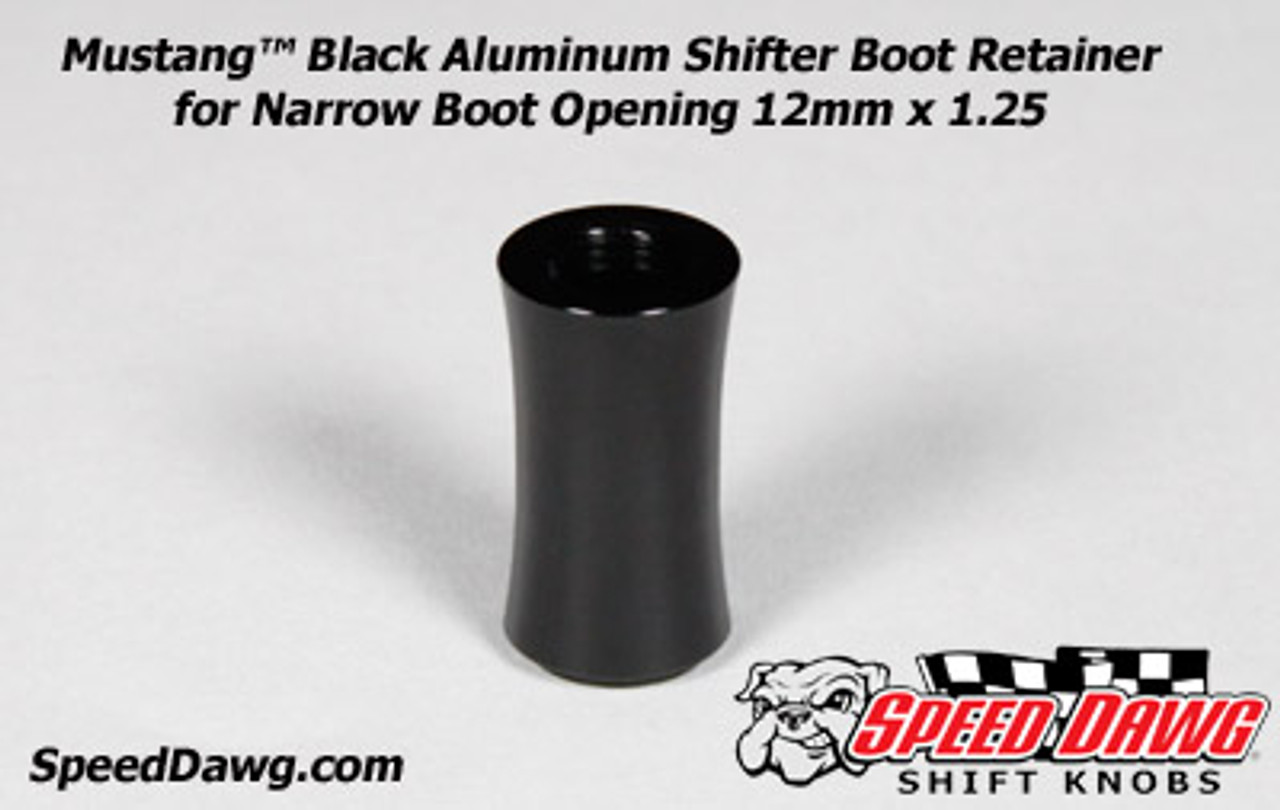 Mustang™ Boss 302 & 401A Black Shifter Boot Retainer 12mm x 1.25