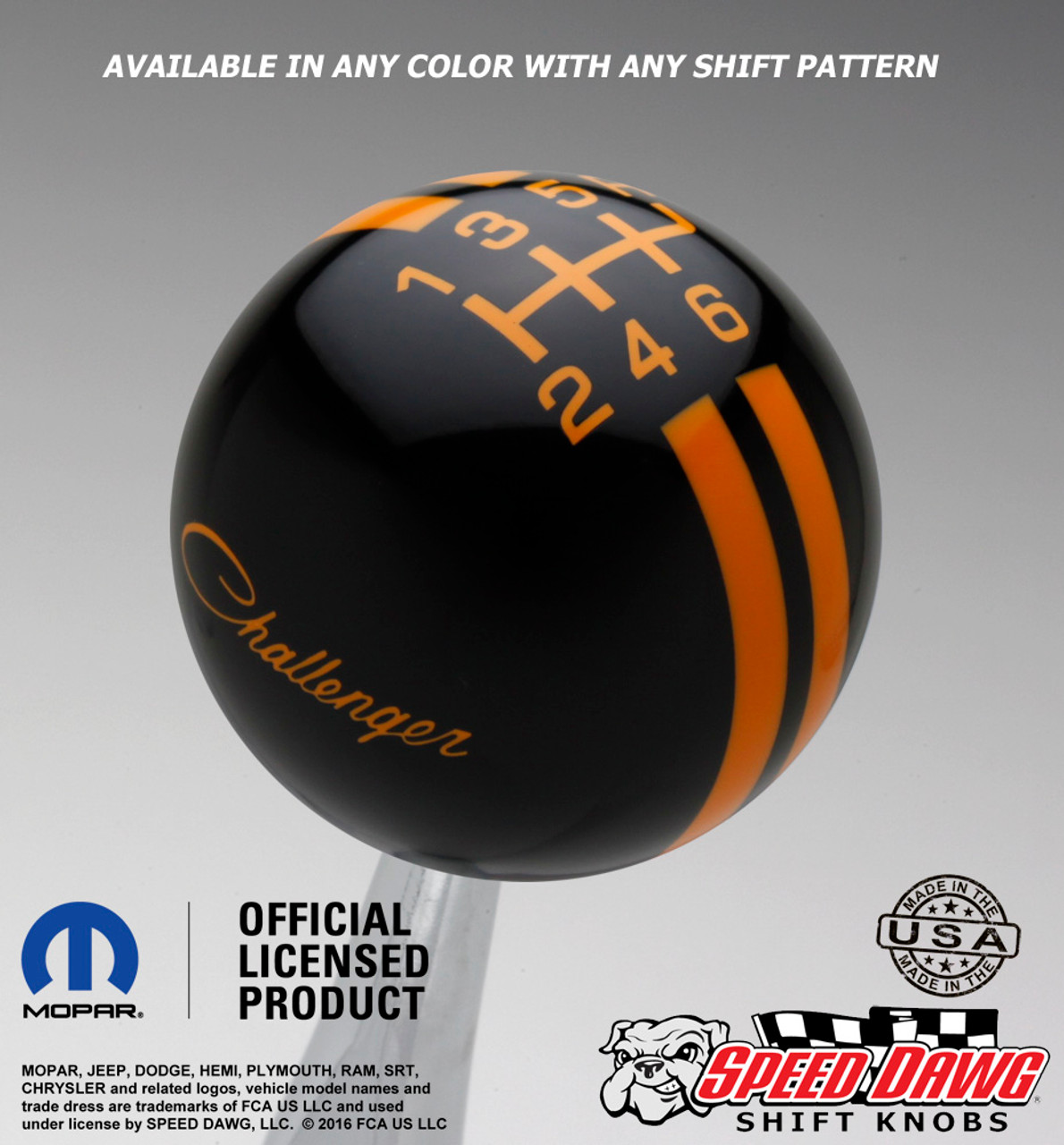RPA5シリ 2009 デマー デローザン ルーキーパッチオート ロゴマンボール SRT Logo Rally Stripe Shift Knob