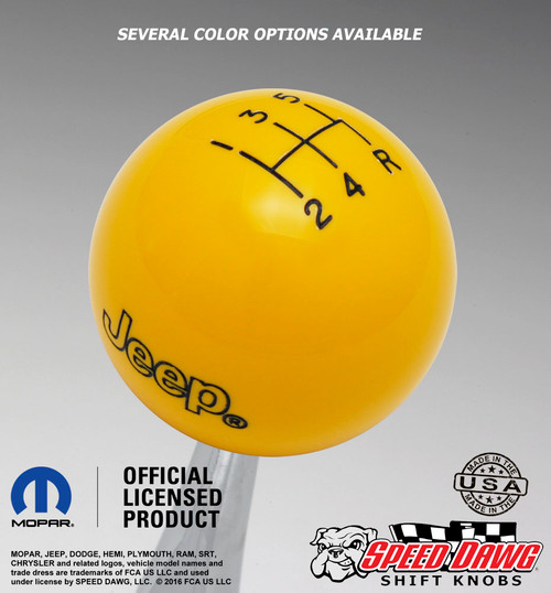 Yellow knob with Black graphics