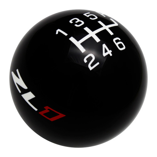 Camaro ZL1 Shift Knob with Red 1 and Inlaid Shift Pattern