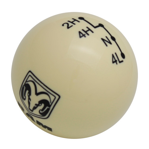 Dodge Ram Transfer Case Shift Knob with Inlaid Shift Pattern 1990-1997