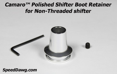 Camaro™ Polished Shifter Boot Retainer 2010-12
