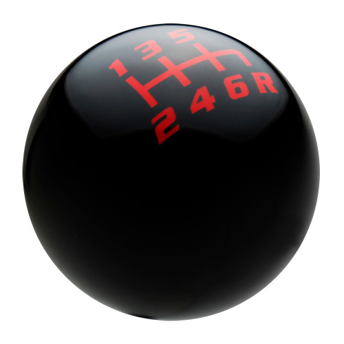 Black / Red Competition Shift Pattern Shift Knob