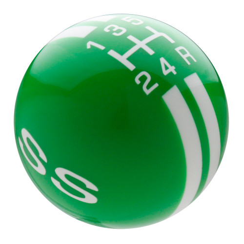 Synergy Green knob with White graphics