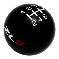Camaro ZL1 Shift Knob with Red 1 and Inlaid Shift Pattern