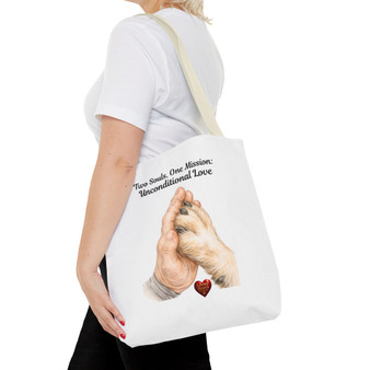 Two Souls One Mission Rescue Tote Bag – Lightweight Polyester Everyday Shopper