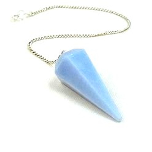 Angelite Hexagonal Pendulum