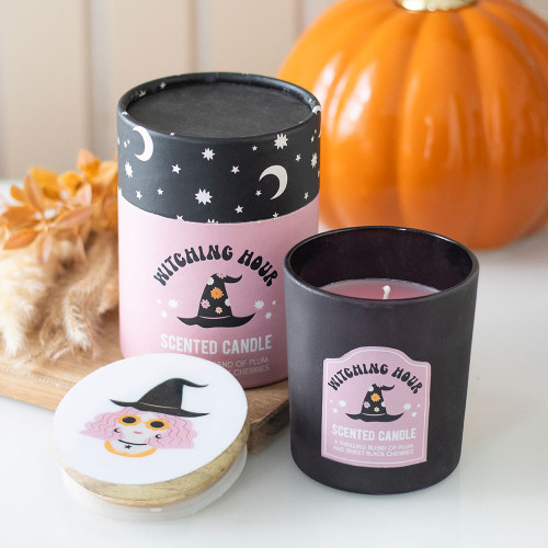 Witching Hour Plum & Black Cherry Candle