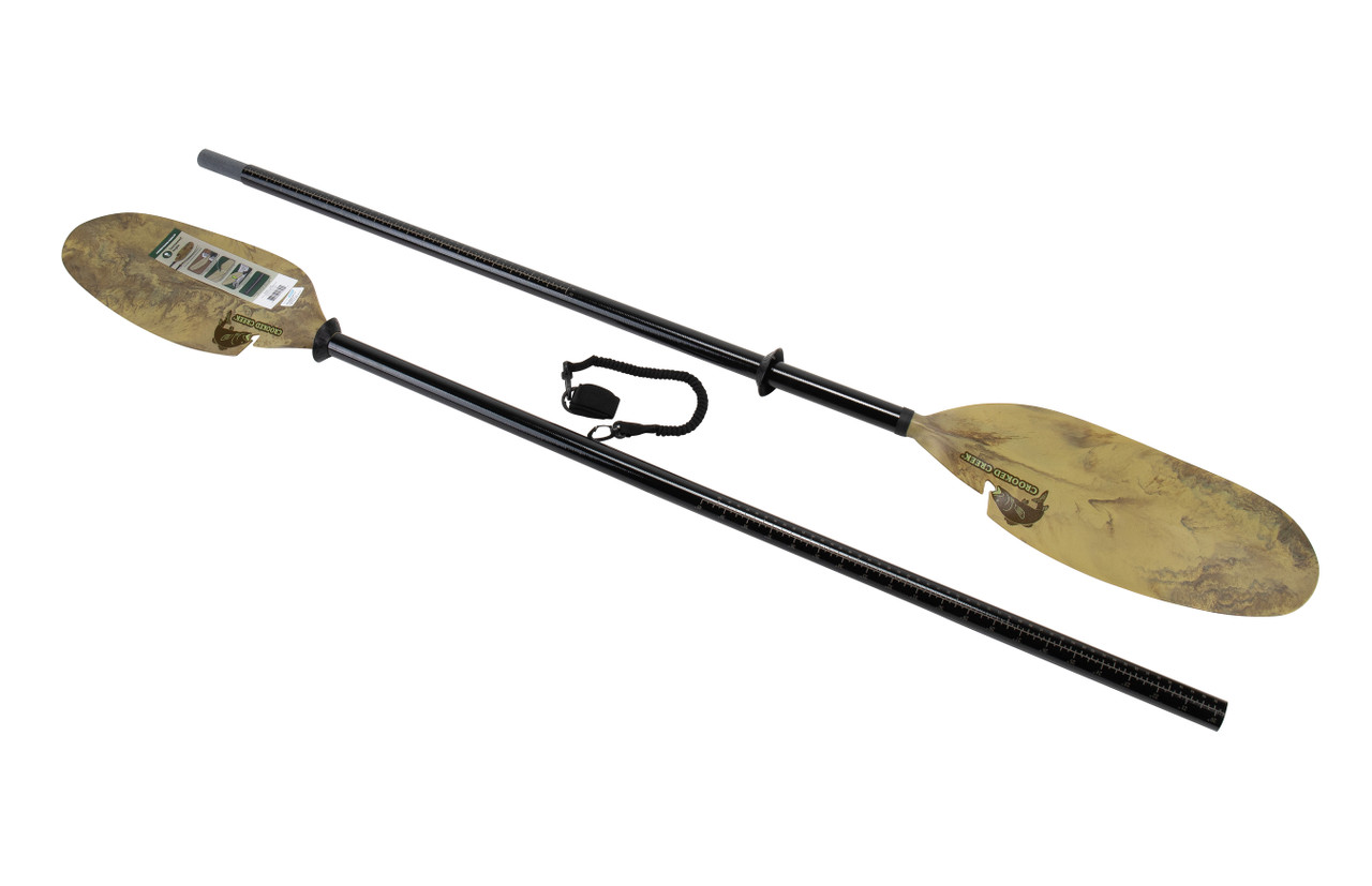 Kayak Paddle, Fishing, Asymmetrical, Camo, 9.0' 50487 - Camco Dealer