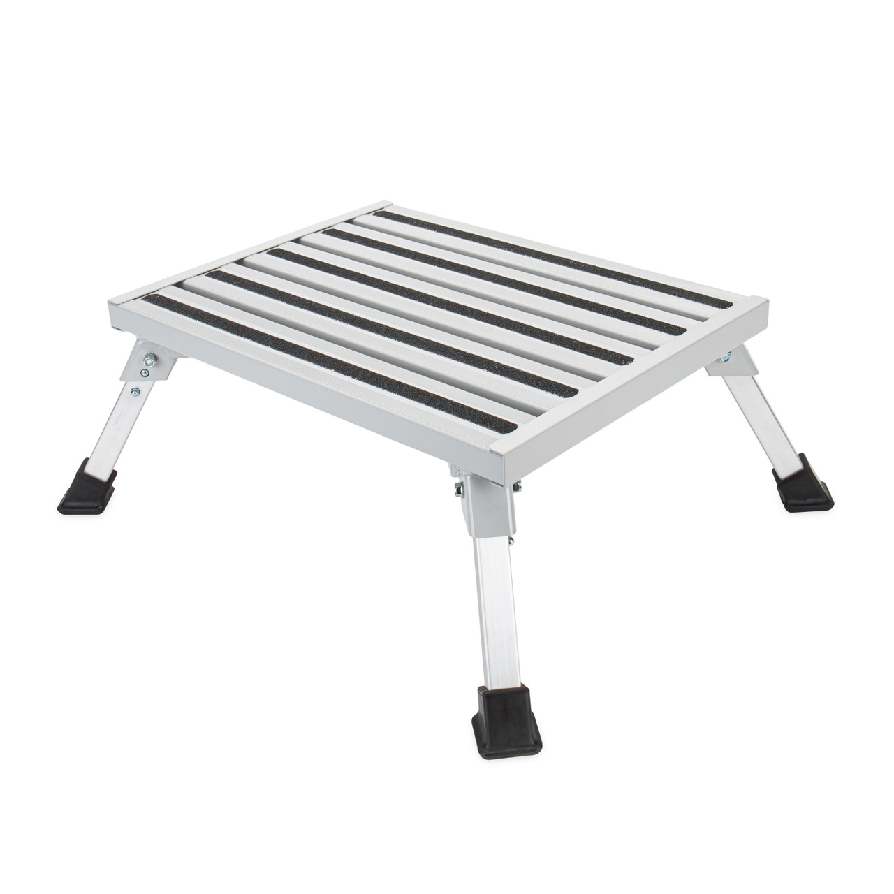 @jollymegerpo porto CAT.42 オットマン付属 Step Stool, Aluminum Platform Step, Fixed Height (E/F) 43677