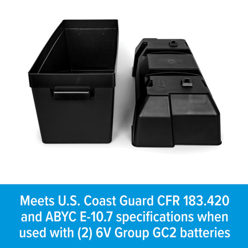 Camco Double Battery Box 55374 - Camco Dealer