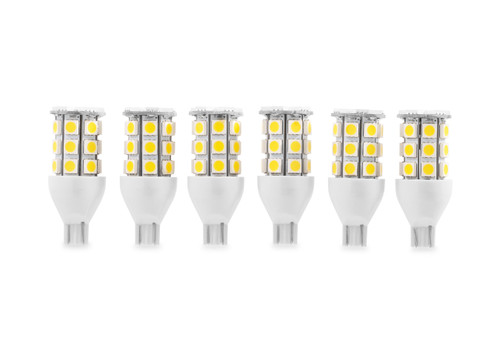 LED - 921 (T10 Wedge) 27-LED Bright White 6/pk (E/F) 54635