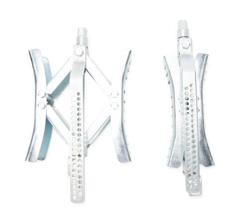 Eaz-Lift 10-Inch Metal Wheel Stop with Wrench and Lock, 2-Pack 44661