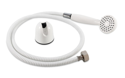 Shower Head Kit w/Garden Hose Fittings and Suction Cup Mount 43762