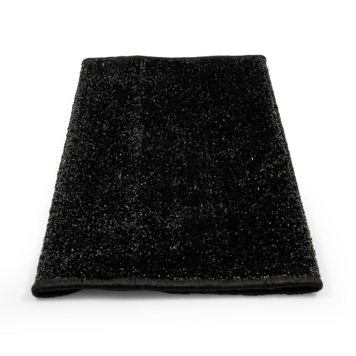 Step Rug,Premium,Turf w/UV&TPE,Hemmed,22" X20", Black (E/F) 42936