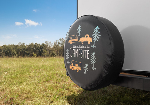 LIBATC, Cover, SpareTire F_29" Vinyl, Black, Sketch 3-color 53293