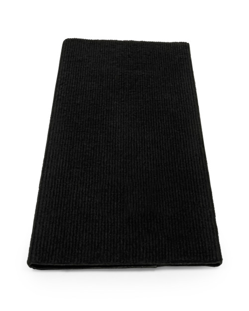 Step Rug,Premium,Poly SingleRib w/UV&TPE 17.5"x18"Black(E/F) 42904