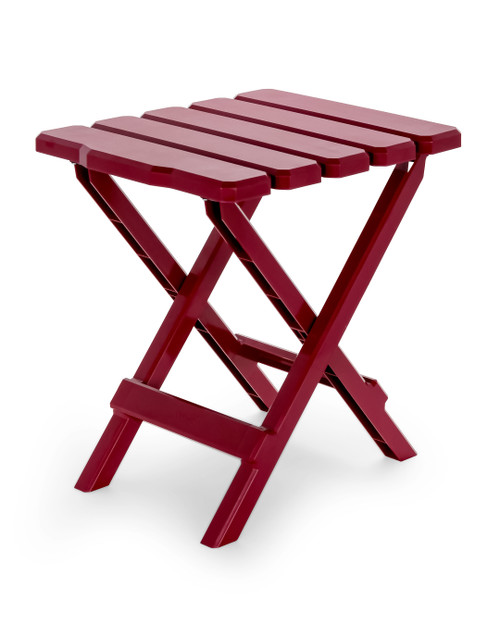 Table,Adirondack Style,Quick-Folding,Plastic,SM,Red (E/F) 51684