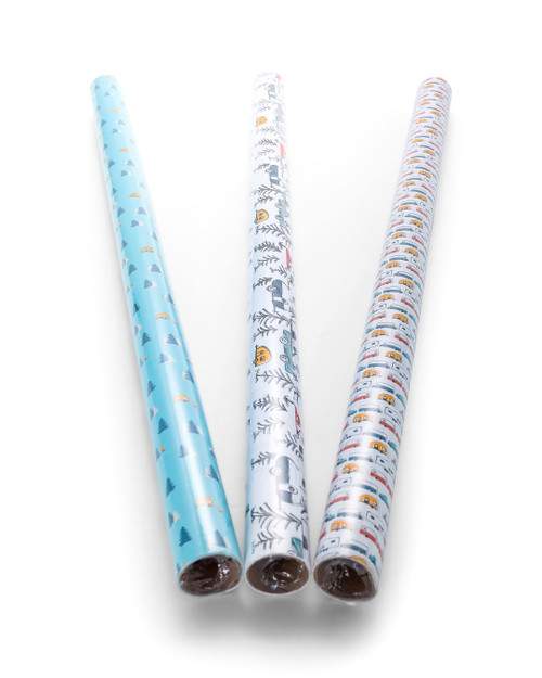 LIBATC, Mixed Design Wrapping Paper 53239