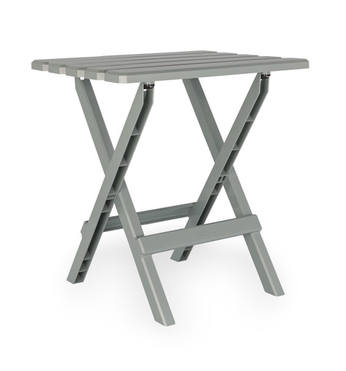 Table,Adirondack Style,Quick-Folding,Plastic,LG,Gray (E/F) 51692