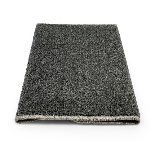Step Rug,Premium,Turf w/UV&TPE,Hemmed,22" X20", Gray (E/F) 42939
