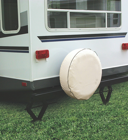 Cover,SpareTire E_29-3/4" Dia Vinyl Colonial White (E/F) 45353