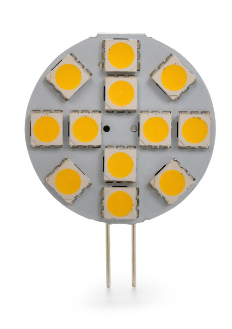LED - JC10 Bi-Pin (G4 Chip) 12-LED 165lm, Bright White (E/F) 54627