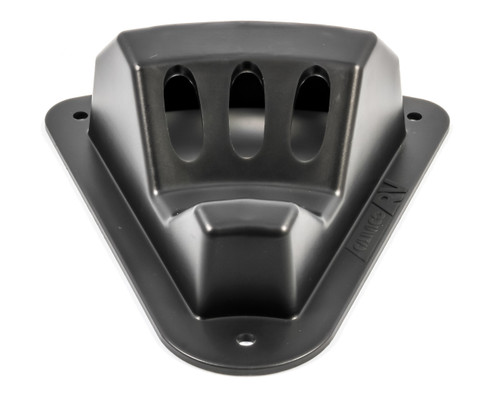 FlagHolder, 3 hole, SuctionCup 3"W x 5"H, Black 45506