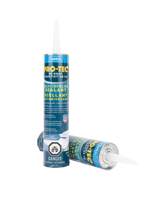 Pro-Tec RV Roof Self-Leveling Sealant, White PDQ (E/F) 41463