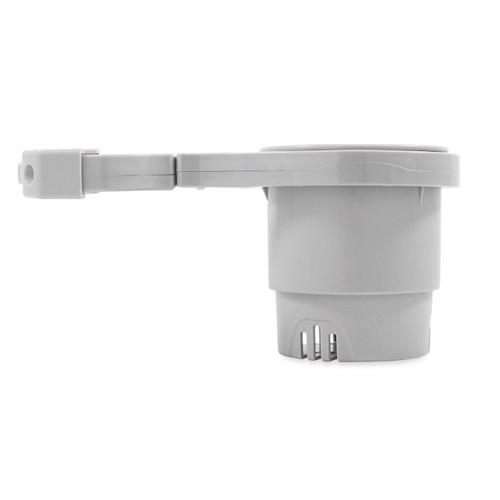 Rail Mounted Cup Holder, Large Clamp, Gray 53092