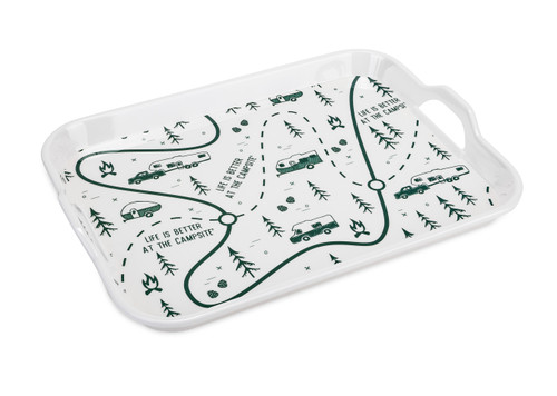 LIBATC - Melamine Tray, Map Design 53488