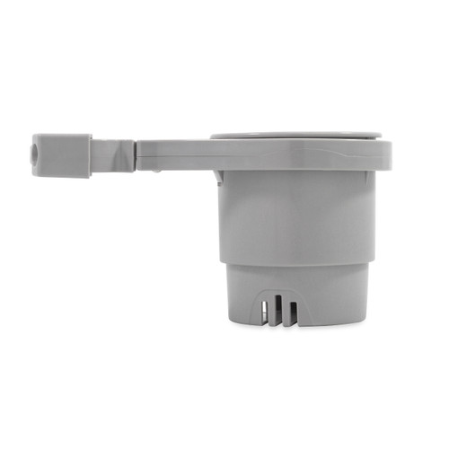 Rail Mounted Cup Holder, Small Clamp, Gray 53093