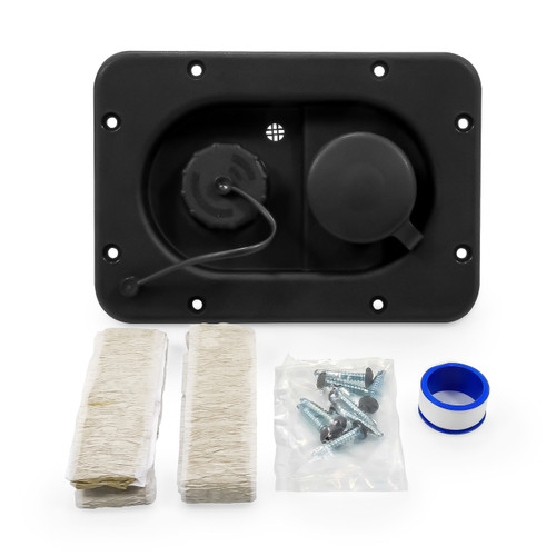 Recessed Fill - Gravity&City-Plastic, Black 37066