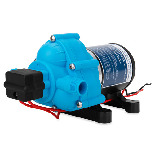 Camco RV/Marine Variable Flow Automatic Demand Diaphragm Water Pump—12V, 3.0 GPM, 55-PSI 22491