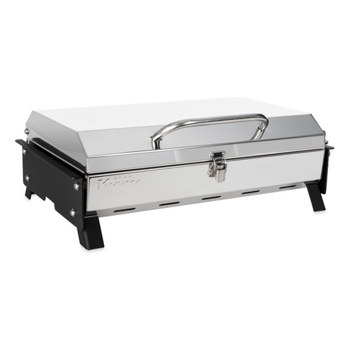 Kuuma Profile 216 Premium Stainless-Steel Mountable Portable Gas Grill with Regulator 58161