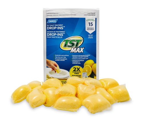 TST Max Lemon Drop-Ins, 15/bag (E/F) (Canada Only) 41569 - Camco