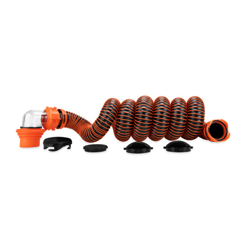 RhinoEXTREME 15' Sewer Hose Kit w/4N1Elbow (Eng/Fr) 39859 Bilingual