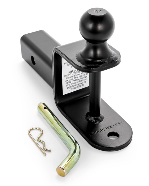 Black Boar - ATV/UTV Ballmount, 1-7/8" ball, 2" shank (E/F) 66027