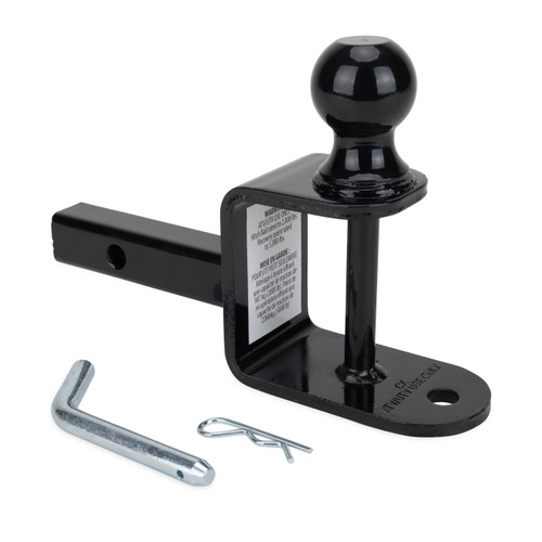 Black Boar - ATV/UTV Ballmount, 2" ball, 1-1/4" shank (E/F) 66024