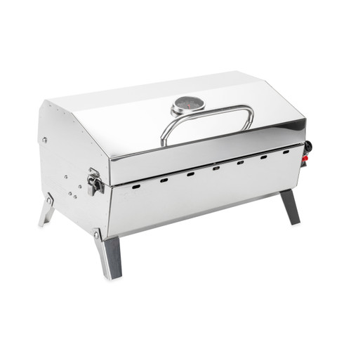Grill-Stow N Go 160, Gas w/EU-Style Fitting w/Therm&Igniter 58139