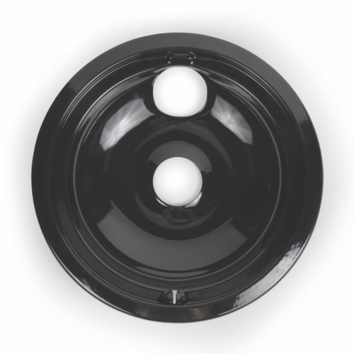 Drip Bowl - GE/HP 8" Porcelain 1990 - Present (E/F/S) (CARD) 00453