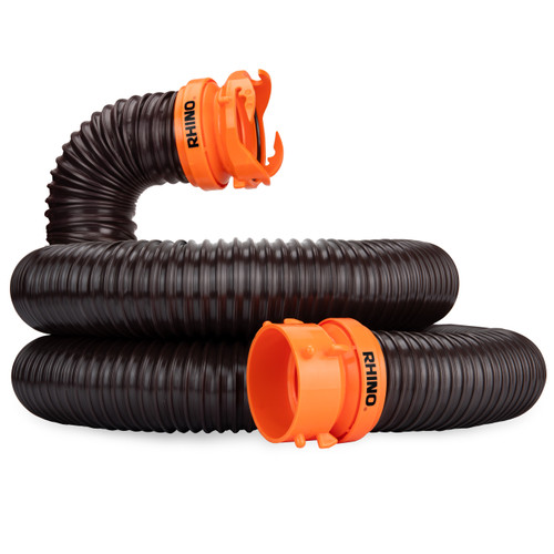 RhinoFLEX 10' Sewer HoseExtensionw/SwivelBayonet&Lug(Eng/Fr) 39767